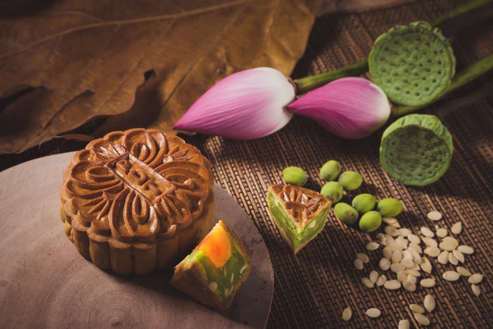 VỊ HẠT SEN TRÀ XANH HẠNH NHÂN